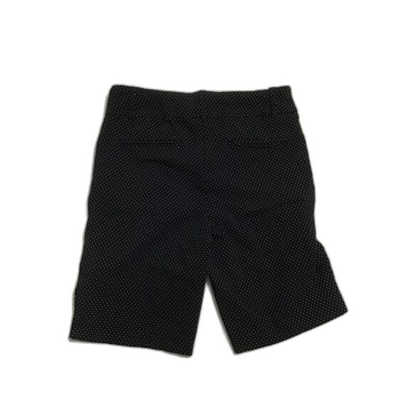 Hilary Radley Navy Polka Dot Women's Stretch Shorts SM - Picture 2 of 5